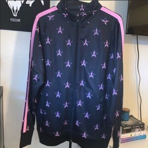 JEFFREE STAR ⭐️ Pink & Black TRACKSUIT JACKET